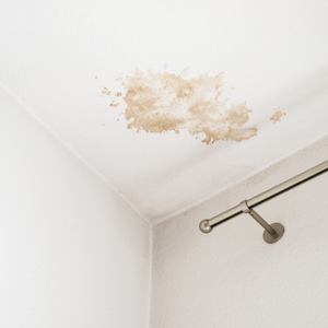 how to find a roof leak- look for Ceiling Damaged By Water Leak