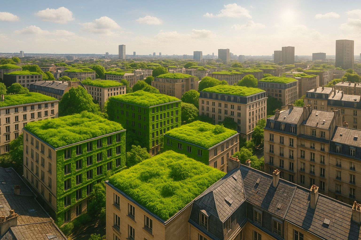 Green Roofs Cool Cities and Fight Urban Heat Islands - Blackhill Roofing