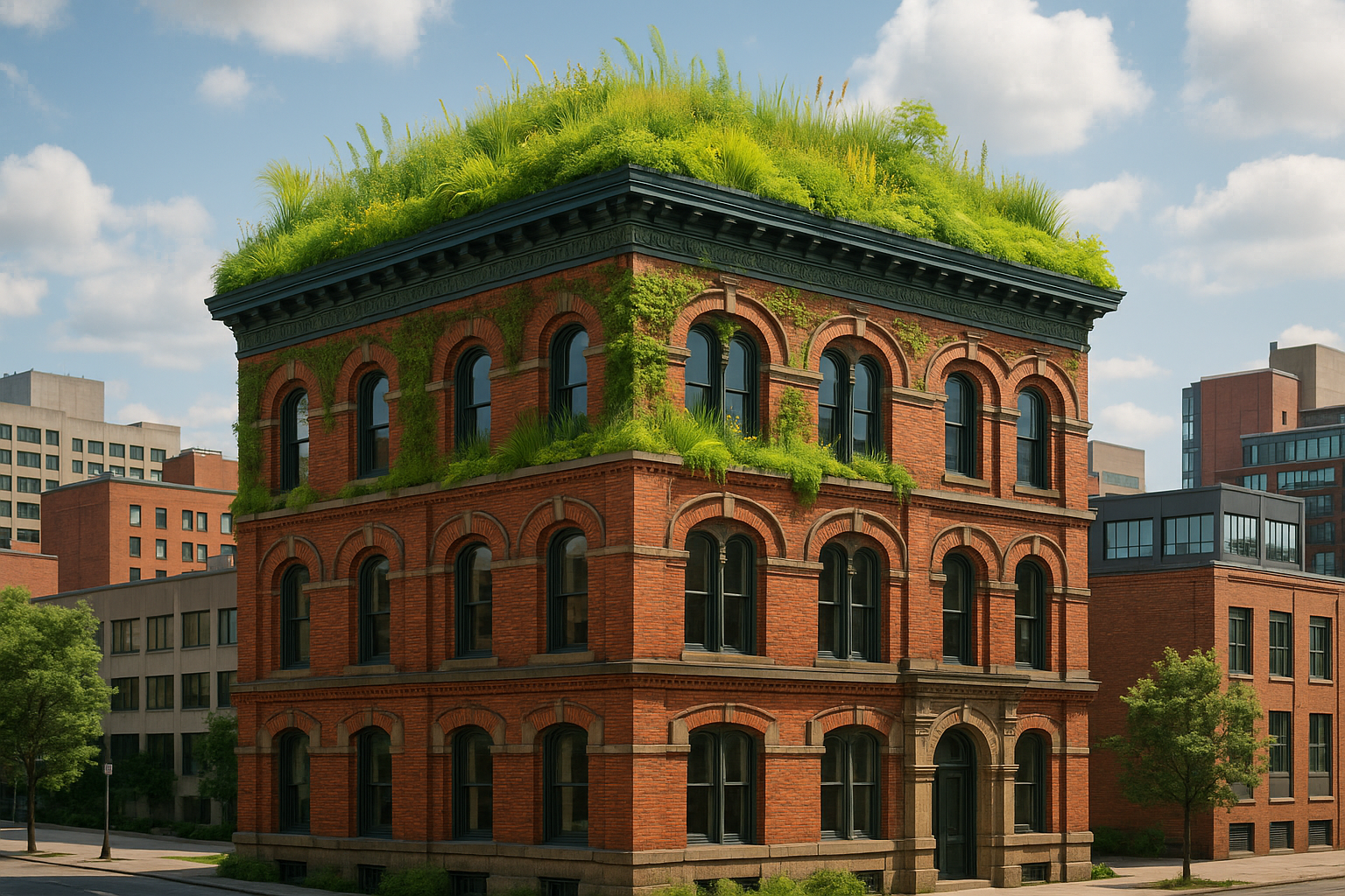 Photo inspiration: Fresh Look at Green Roofs For Historic Buildings Benefits And Challenges